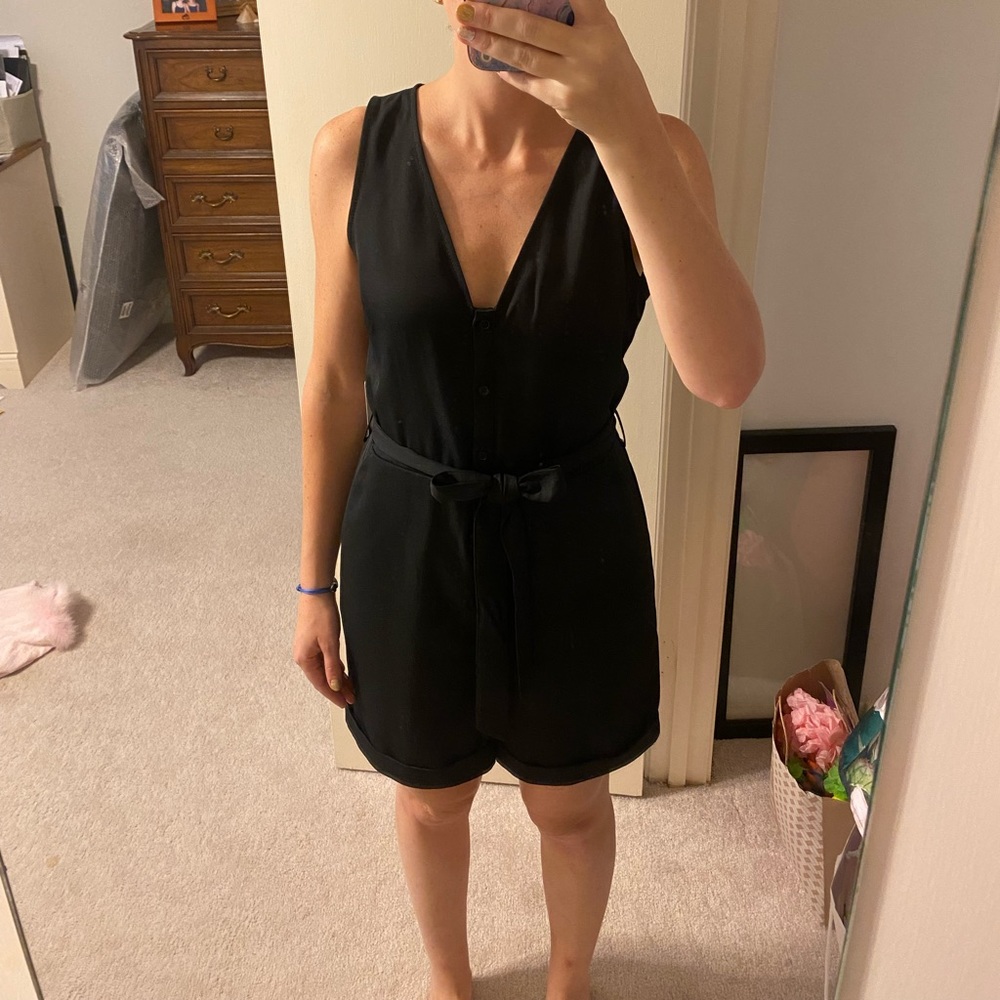 NWT Express Black Romper - size Small